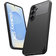 Husa Alc Mobile auto focus carbon compatibila cu Samsung Galaxy S25 Husa Alc Mobile auto focus carbon compatibila cu Samsung Galaxy S25