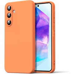 Husa Soft Touch, compatibila cu Samsung Galaxy A56, Portocaliu Tpu Husa Soft Touch, compatibila cu Samsung Galaxy A56, Portocaliu Tpu