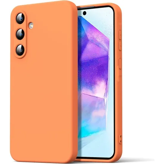 Husa Soft Touch, slim, ALC Mobile, anti soc, compatibila cu Samsung Galaxy S25 Plus, Portocaliu Tpu Husa Soft Touch, slim, ALC Mobile, anti soc, compatibila cu Samsung Galaxy S25 Plus, Portocaliu Tpu
