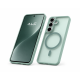 Husa Matte MagSafe pentru Samsung Galaxy A56, protectie completa, contur Turqoise