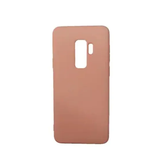 Husa silicon soft-touch compatibila cu Samsung S9 Plus Gold Husa silicon soft-touch compatibila cu Samsung S9 Plus Gold