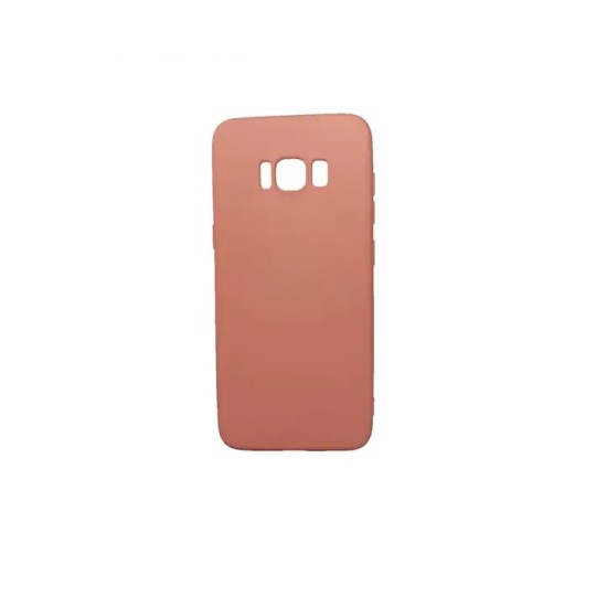 Husa silicon soft-touch compatibila cu Samsung S8 Roz Husa silicon soft-touch compatibila cu Samsung S8 Roz