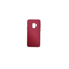 Husa silicon soft-touch compatibila cu Samsung S9 Visiniu
