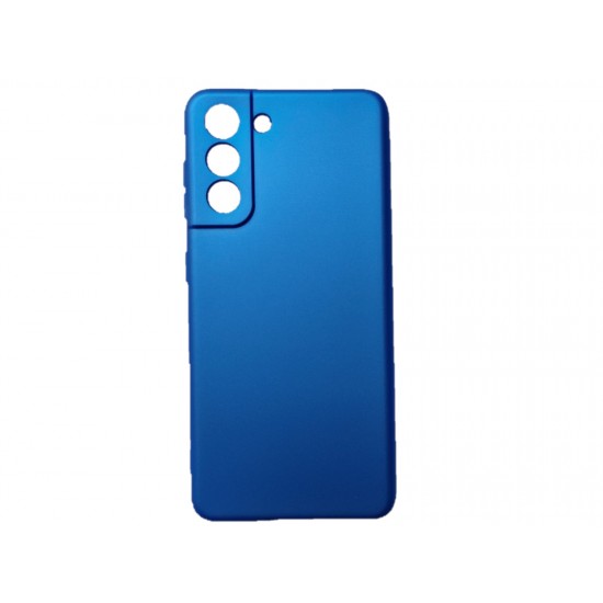 Husa compatibila cu Samsung Galaxy S21 Plus - Silicon Slim, Albastru
