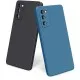 Husa Liquid soft touch compatibila cu Samsung Galaxy S20 FE, Blue Cobalt, ALC Husa Liquid soft touch compatibila cu Samsung Galaxy S20 FE, Blue Cobalt, ALC