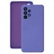 Husa Liquid soft touch compatibila cu Samsung Galaxy A32 4G, Dark Purple, ALC Husa Liquid soft touch compatibila cu Samsung Galaxy A32 4G, Dark Purple, ALC