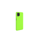 Husa Liquid soft touch compatibila cu Samsung Galaxy A12, Green Neon, ALC