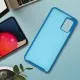 Husa Liquid soft touch compatibila cu Samsung Galaxy A03s, Blue Cobalt, ALC