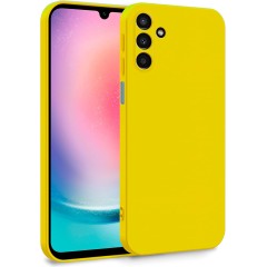 Husa Soft Touch, compatibila cu Samsung Galaxy A25, Galben Tpu Husa Soft Touch, compatibila cu Samsung Galaxy A25, Galben Tpu
