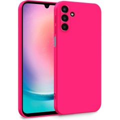 Husa Soft Touch, compatibila cu Samsung Galaxy A25, Roz Neon Tpu Husa Soft Touch, compatibila cu Samsung Galaxy A25, Roz Neon Tpu