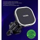 Suport Auto Magnetic pentru Telefon Kakusiga KSC-1736, Prindere Ventilatie cu Cleme, Rotire 360, Compatibil Universal, Negru