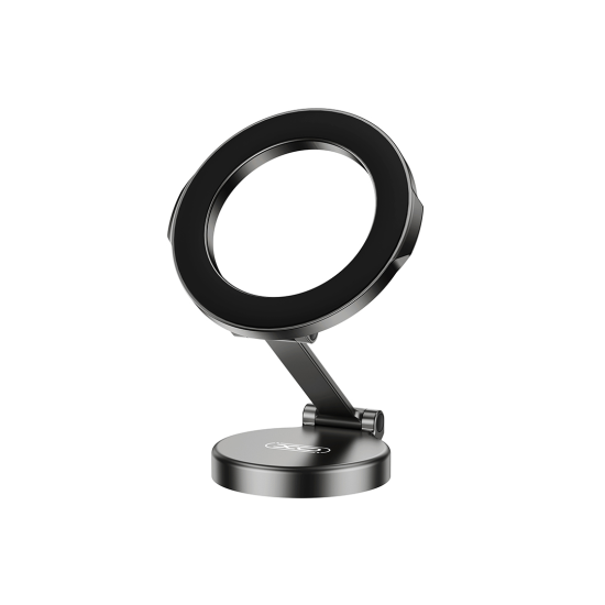 Suport Auto Magnetic pentru Telefon XO C158, Prindere Adeziva pe Bord, Rotire 360, Compatibil Universal, Negru