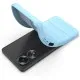 Husa wave, compatibila cu OPPO A58 4G, Grip Anti-Soc, Tpu, Baby Blue