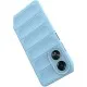Husa wave, compatibila cu OPPO A58 4G, Grip Anti-Soc, Tpu, Baby Blue