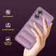 Husa wave, compatibila cu OPPO A38 4G, Grip Anti-Soc, Tpu, Light Purple