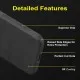 Husa wave, compatibila cu IPhone 15 Pro Max, Grip Anti-Soc, Tpu, Night Black