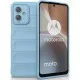Husa wave, compatibila cu Motorola Moto G84, Grip Anti-Soc, Tpu, Baby Blue Husa wave, compatibila cu Motorola Moto G84, Grip Anti-Soc, Tpu, Baby Blue