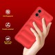 Husa wave, compatibila cu Motorola Moto G34, Grip Anti-Soc, Tpu, Pure Red