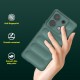 Husa wave, compatibila cu Xiaomi Redmi Note 13 5G, Grip Anti-Soc, Tpu, Deep Green