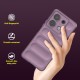 Husa wave, compatibila cu Xiaomi Redmi Note 13 5G, Grip Anti-Soc, Tpu, Night Purple