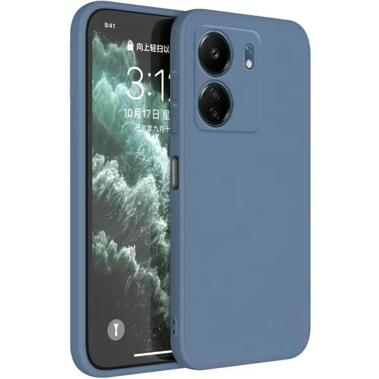 Husa Soft Touch, slim, ALC Mobile, anti soc, compatibila cu Xiaomi Redmi 13C, Albastru Tpu Husa Soft Touch, slim, ALC Mobile, anti soc, compatibila cu Xiaomi Redmi 13C, Albastru Tpu