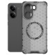 Husa compatibil cu Xiaomi Redmi 13C cu protectie spate si margini anti-soc, Fumuriu – Model Fagure