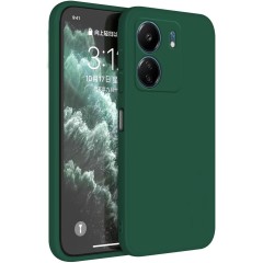 Husa Soft Touch, compatibila cu Xiaomi Redmi 13C, Verde Inchis Tpu Husa Soft Touch, compatibila cu Xiaomi Redmi 13C, Verde Inchis Tpu