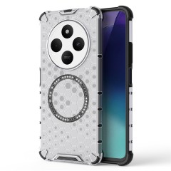 Husa compatibil cu Xiaomi Redmi 14C cu protectie spate si margini anti-soc, Transparent – Model Fagure Husa compatibil cu Xiaomi Redmi 14C cu protectie spate si margini anti-soc, Transparent – Model Fagure