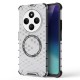 Husa compatibil cu Xiaomi Redmi 14C cu protectie spate si margini anti-soc, Transparent – Model Fagure