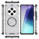 Husa compatibil cu Xiaomi Redmi 14C cu protectie spate si margini anti-soc, Transparent – Model Fagure
