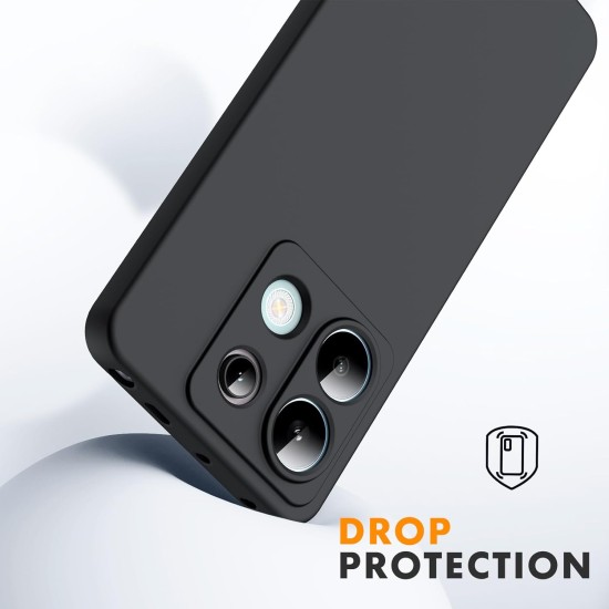 Husa Soft Touch, slim, ALC Mobile, anti soc, compatibila cu Xiaomi Redmi 15C, Negru Tpu Husa Soft Touch, slim, ALC Mobile, anti soc, compatibila cu Xiaomi Redmi 15C, Negru Tpu
