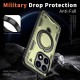 Husa military armour cu inel metalic, ALC MOBILE, compatibila cu Xiaomi Redmi 15T, Verde