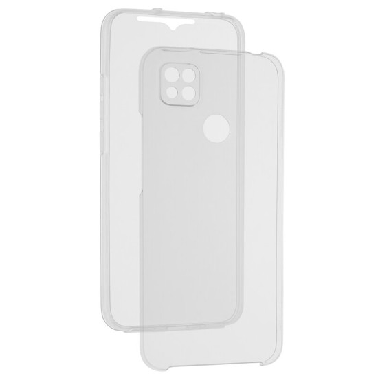 Husa 360 compatibila cu Xiaomi Redmi 9C ( fata - spate ) Transparent - ALC®