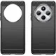 Husa Carbon Silicon ALC Mobile, Pentru Xiaomi Redmi 14C, - Negru