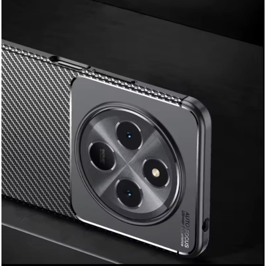 Husa Auto Focus Carbon ALC Mobile, Pentru Xiaomi Redmi 14C, - Negru