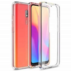 Husa 360 compatibila cu Xiaomi Redmi 8/8A ( fata - spate ) Transparent - ALC® Husa 360 compatibila cu Xiaomi Redmi 8/8A ( fata - spate ) Transparent - ALC®