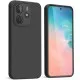 Husa Soft Touch, slim, ALC Mobile, anti soc, compatibila cu Xiaomi Redmi Note 14 4G, Negru Tpu