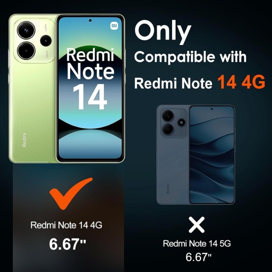 Husa Anti soc, transparenta compatibila cu Xiaomi Redmi Note 14 4G Husa Anti soc, transparenta compatibila cu Xiaomi Redmi Note 14 4G