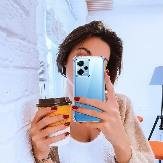 Husa Anti soc, transparenta Xiaomi Redmi Note 12 Pro Husa Anti soc, transparenta Xiaomi Redmi Note 12 Pro