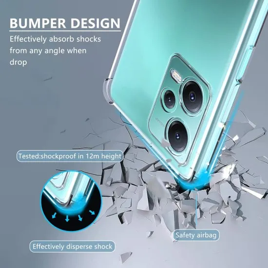 Husa Anti soc, transparenta Xiaomi Redmi Note 12 Pro Husa Anti soc, transparenta Xiaomi Redmi Note 12 Pro