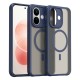 Husa pentru Xiaomi Redmi Note 17, Matte, compatibila cu MagSafe, Protectie 360, Anti-Soc, Albastru