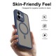 Husa pentru Xiaomi Redmi Note 17, Matte, compatibila cu MagSafe, Protectie 360, Anti-Soc, Albastru