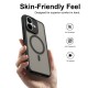 Husa pentru Xiaomi Redmi Note 17, Matte, compatibila cu MagSafe, Protectie 360, Anti-Soc, Negru