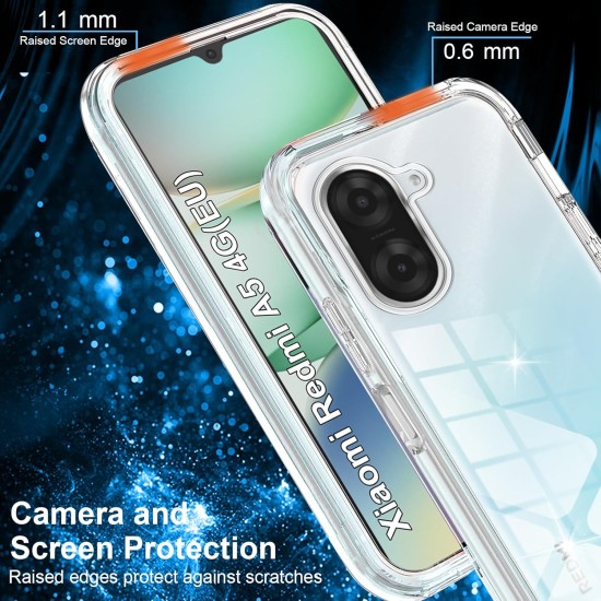 Husa 360 compatibila cu Xiaomi Redmi A5 - V2 Transparent fata si spate