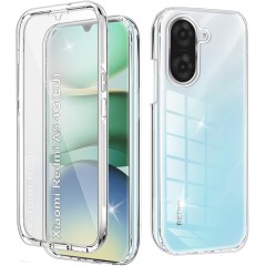 Husa 360 compatibila cu Xiaomi Redmi A5 - V2 Transparent fata si spate Husa 360 compatibila cu Xiaomi Redmi A5 - V2 Transparent fata si spate