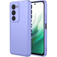 Husa Soft Touch, slim, ALC Mobile, anti soc, compatibila cu Xioami Redmi 15, Lila Tpu