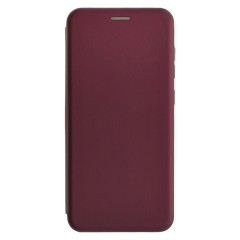 Husa Flip cover magnetic compatibila cu Oppo A53, Visiniu - ALC® Husa Flip cover magnetic compatibila cu Oppo A53, Visiniu - ALC®