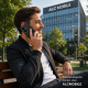 Husa Soft Touch, slim, ALC Mobile, anti soc, compatibila cu Xiaomi Redmi A7 Pro, Negru Tpu