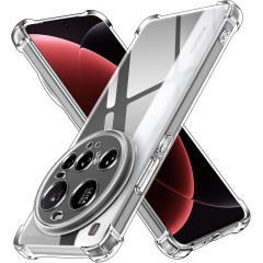 Husa Anti soc, transparenta compatibila cu Xiaomi 15 Ultra Husa Anti soc, transparenta compatibila cu Xiaomi 15 Ultra