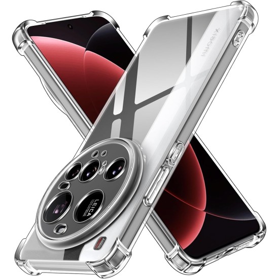 Husa Anti soc, transparenta compatibila cu Xiaomi 15 Ultra Husa Anti soc, transparenta compatibila cu Xiaomi 15 Ultra
